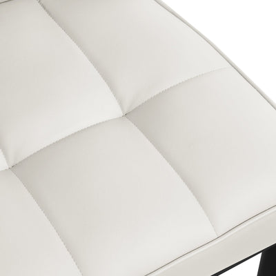 Lot de 2/4 chaises de salle à manger rembourrées en similicuir