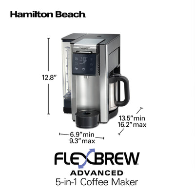Cafetière 5 en 1 FlexBrew Advanced