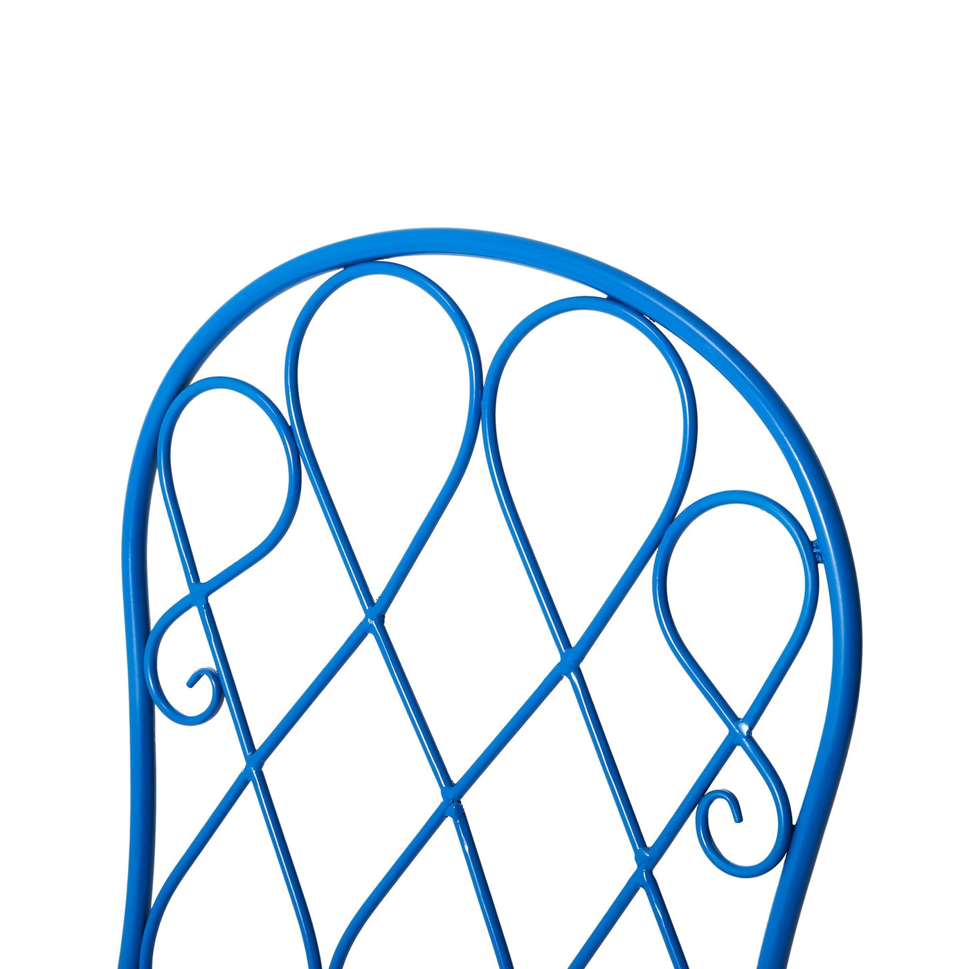 Ensemble bistrot pliant d'extérieur en métal Glitzhome 3 pièces avec table et chaises