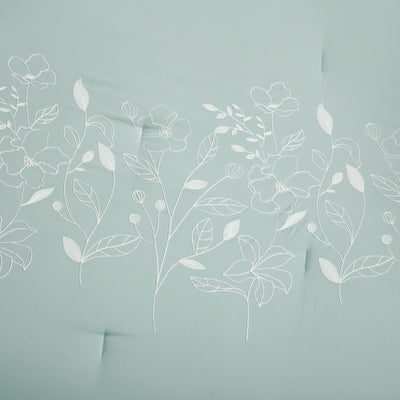 Ensemble de couette florale botanique Nanshing Taylor 7 pièces