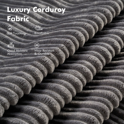 Canapé pliant moderne en velours côtelé HOOOWOOO