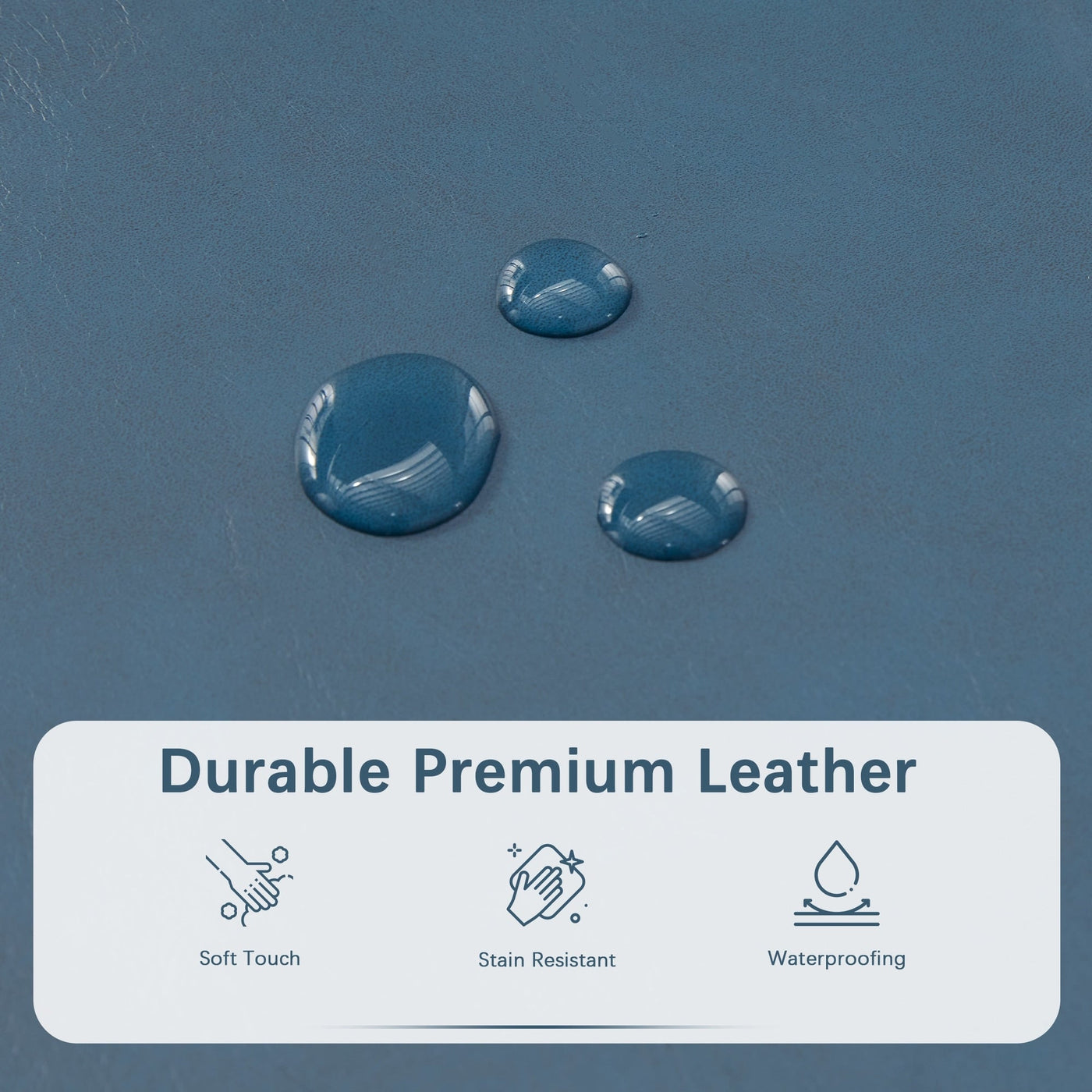 Pouf de rangement rectangulaire rembourré 50,3 x 17,50 x 18 po - Similicuir