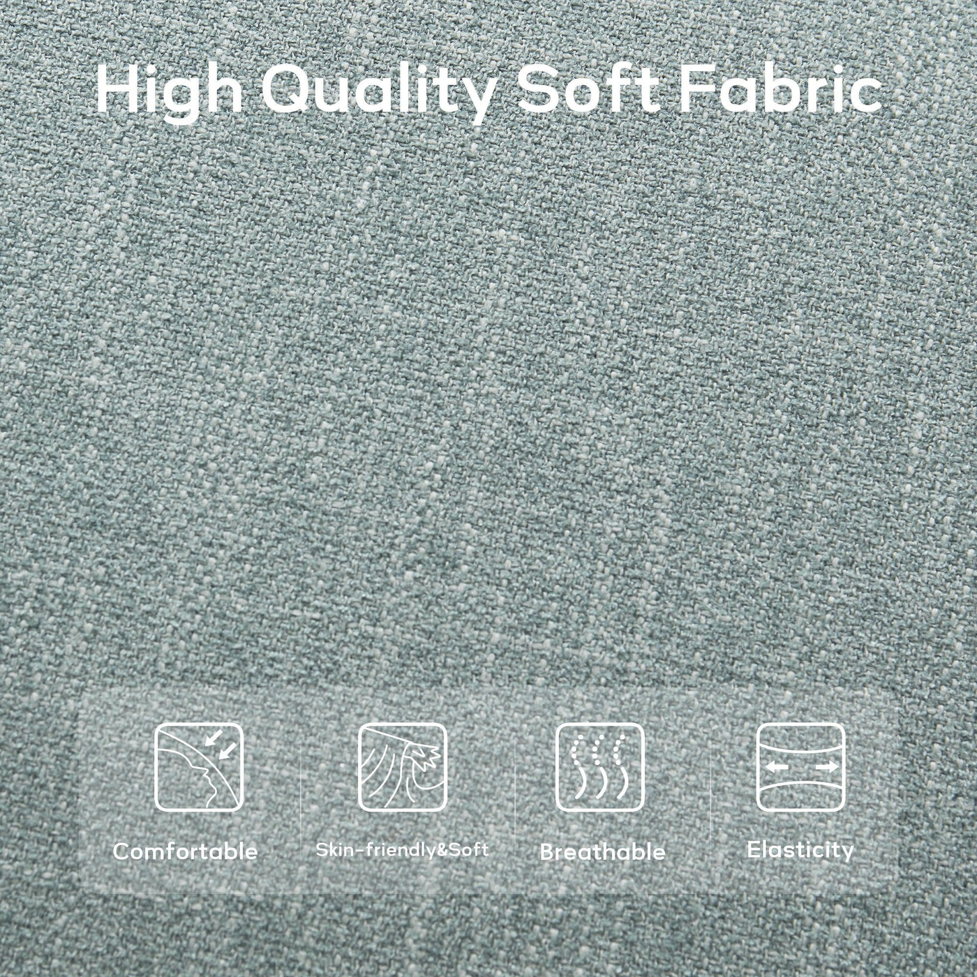 Banc d'entrée rembourré en tissu, banc de chambre pour bout de lit beige, bois massif 44 pouces