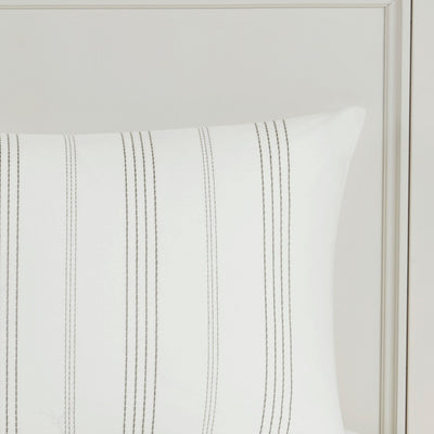 Ensemble de couette surdimensionnée en coton jacquard Harbor House Morgan, 6 pièces