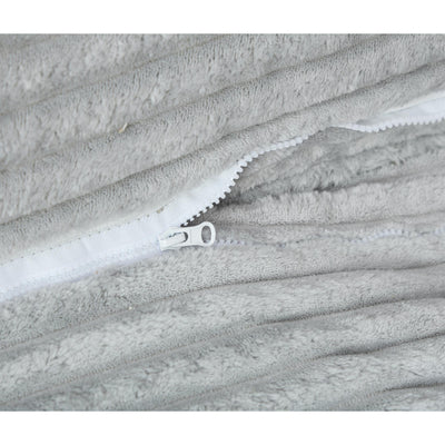 Canapé-lit Harmonia 109 W surdimensionné en velours côtelé, siège profond, double méridienne avec 4 oreillers