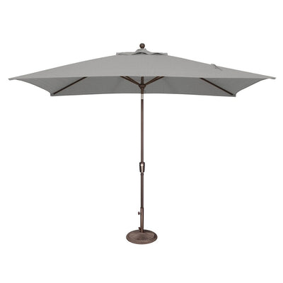 Parasol inclinable rectangulaire à bouton-poussoir SimplyShade Catalina de 10 pieds