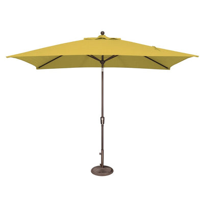 Parasol inclinable rectangulaire à bouton-poussoir SimplyShade Catalina de 10 pieds