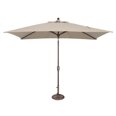 Parasol inclinable rectangulaire à bouton-poussoir SimplyShade Catalina de 10 pieds