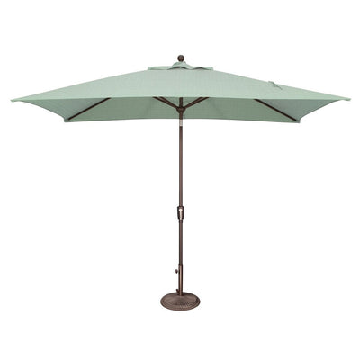 Parasol inclinable rectangulaire à bouton-poussoir SimplyShade Catalina de 10 pieds