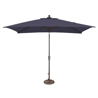Parasol inclinable rectangulaire à bouton-poussoir SimplyShade Catalina de 10 pieds
