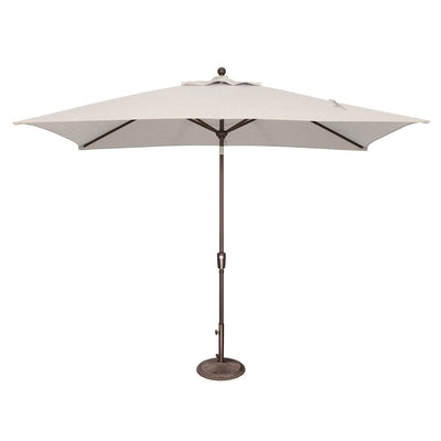 Parasol inclinable rectangulaire à bouton-poussoir SimplyShade Catalina de 10 pieds