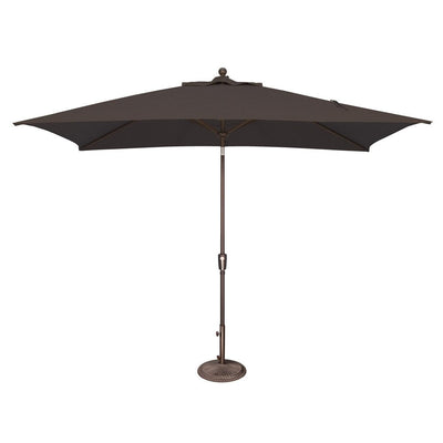 Parasol inclinable rectangulaire à bouton-poussoir SimplyShade Catalina de 10 pieds