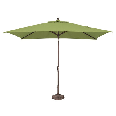Parasol inclinable rectangulaire à bouton-poussoir SimplyShade Catalina de 10 pieds