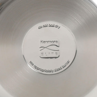 Batterie de cuisine robuste en acier inoxydable, 10 pièces