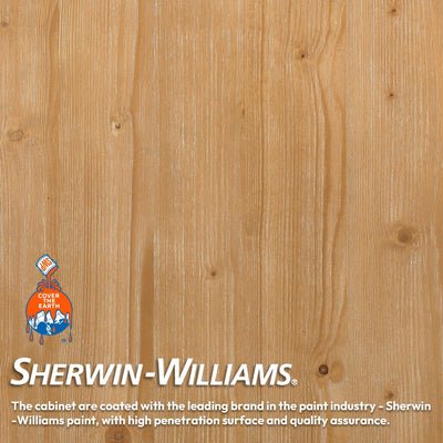 Meuble-lavabo Hervas avec plateau en marbre naturel sans miroir