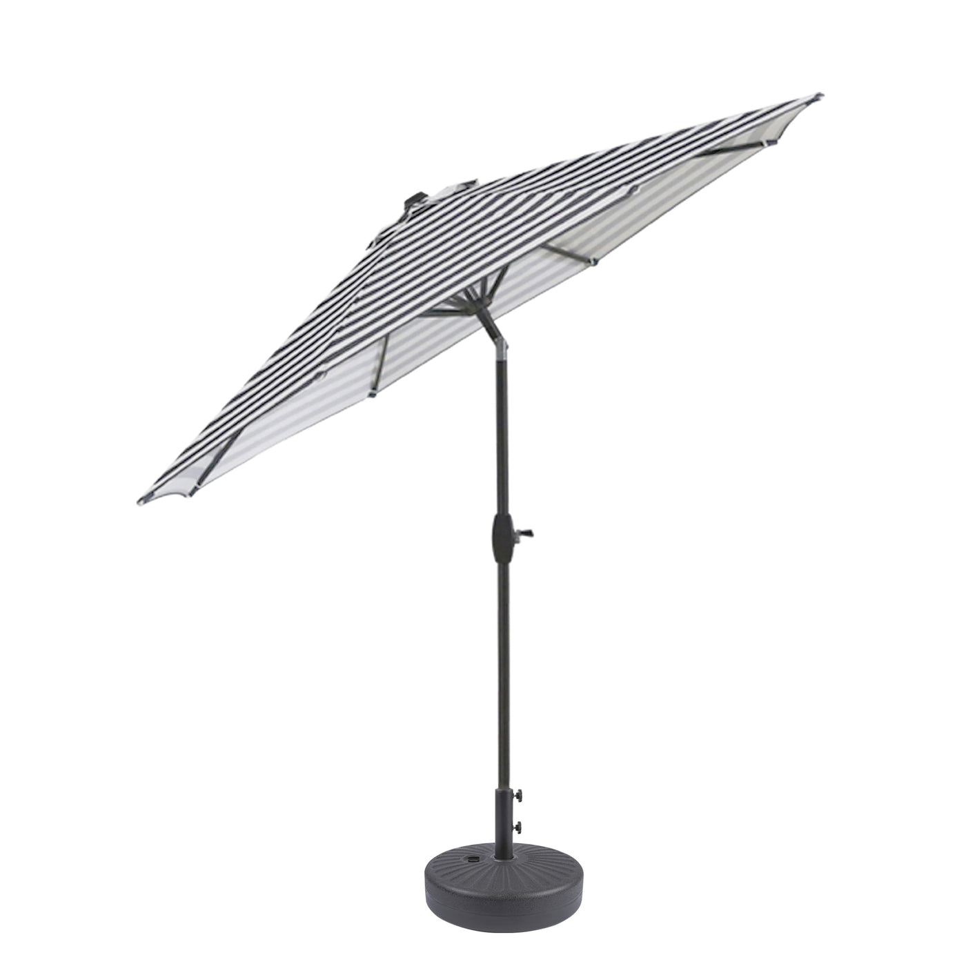 Parasol de patio Holme de 9 pieds et support de base