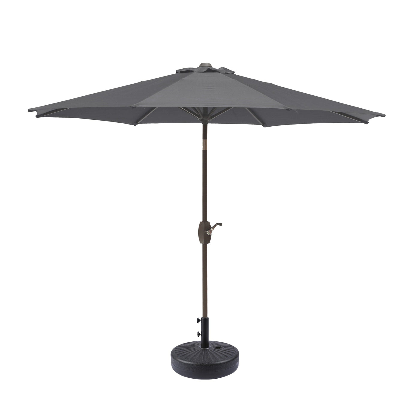Parasol de patio Holme de 9 pieds et support de base