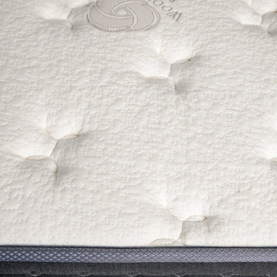 Matelas hybride double face luxueux SweDrea de 14 po – Ferme/Mince, certifié CertiPUR-US, SGS et OEKO-TEX