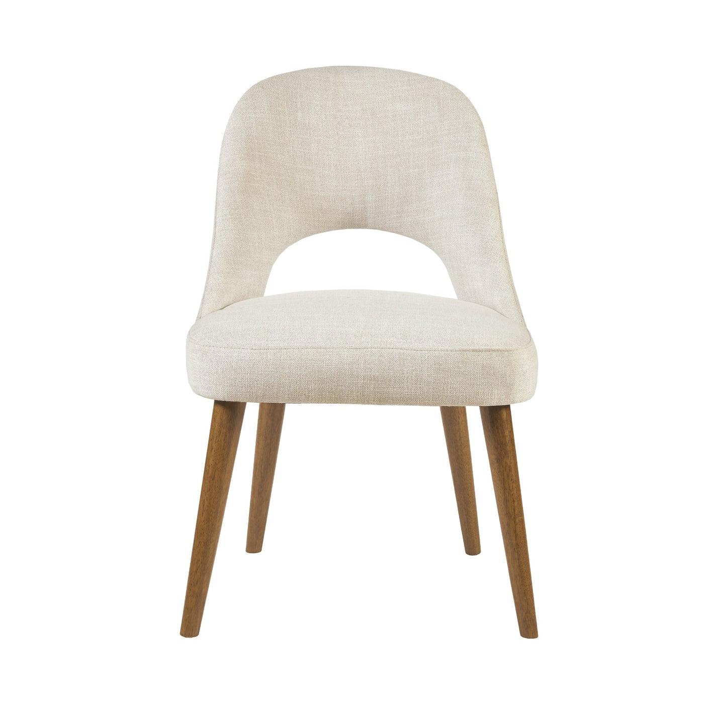 Chaises de salle à manger rembourrées INK IVY Nola avec dossier découpé (lot de 2)