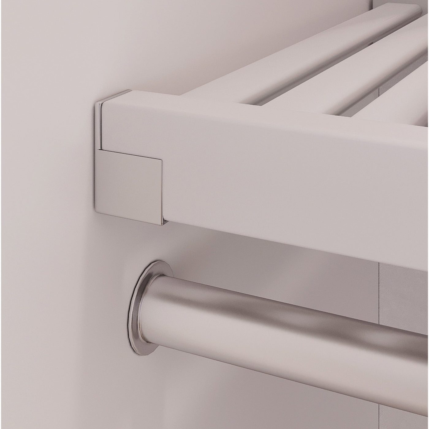 Système de placard en bois massif John Louis Home blanc