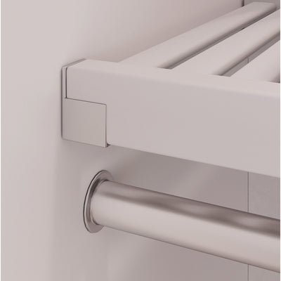 Système de placard en bois massif John Louis Home blanc