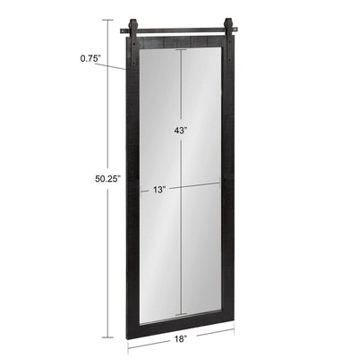 Miroir mural rectangulaire rustique Kate et Laurel Cates