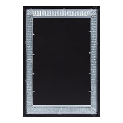 Miroir mural en bois et métal Kate et Laurel Deely