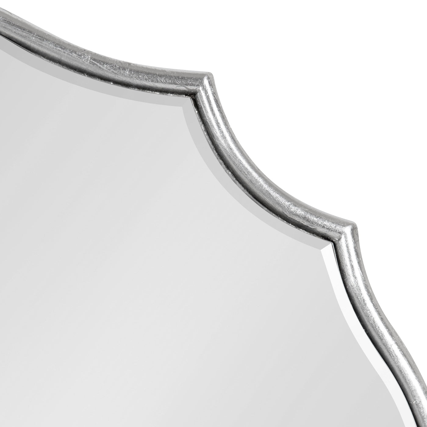 Miroir mural ovale festonné Kate et Laurel Leanna