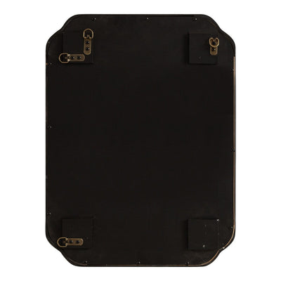 Miroir mural carré en bois Kate et Laurel Marston