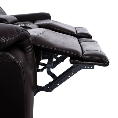 Collection de canapés inclinables manuels en cuir pour salon Meubles inclinables en cuir pour la maison, le bureau et le salon