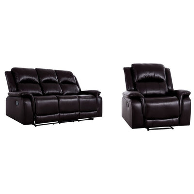 Collection de canapés inclinables manuels en cuir pour salon Meubles inclinables en cuir pour la maison, le bureau et le salon