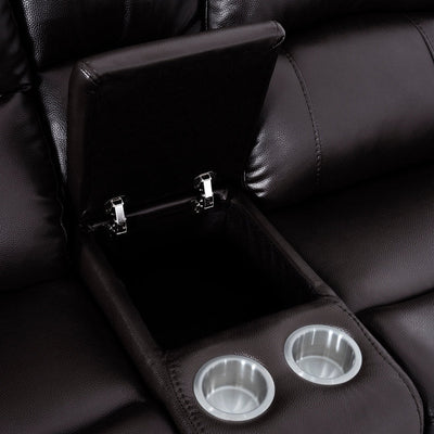 Collection de canapés inclinables manuels en cuir pour salon Meubles inclinables en cuir pour la maison, le bureau et le salon