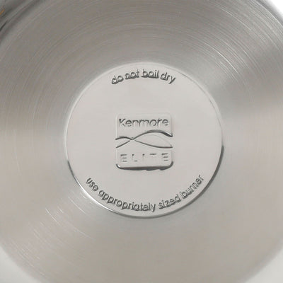 Batterie de cuisine Kenmore Elite Devon 10 pièces en acier inoxydable épais