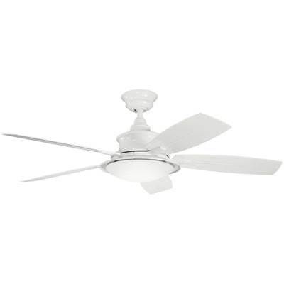 Ventilateur de plafond Kichler Cameron 52 à 5 pales à LED avec télécommande