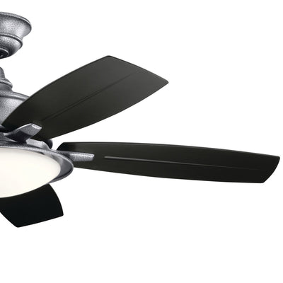 Ventilateur de plafond Kichler Cameron 52 à 5 pales à LED avec télécommande