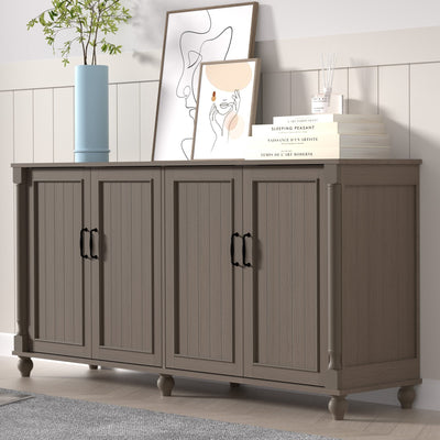 Buffet de cuisine, meuble de bar à café, meuble de rangement d'appoint