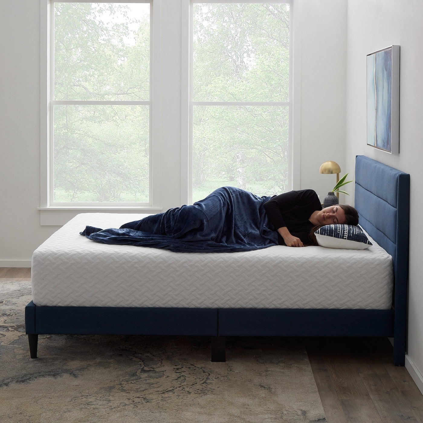 Matelas en mousse à mémoire de forme Lucid de 14 pouces
