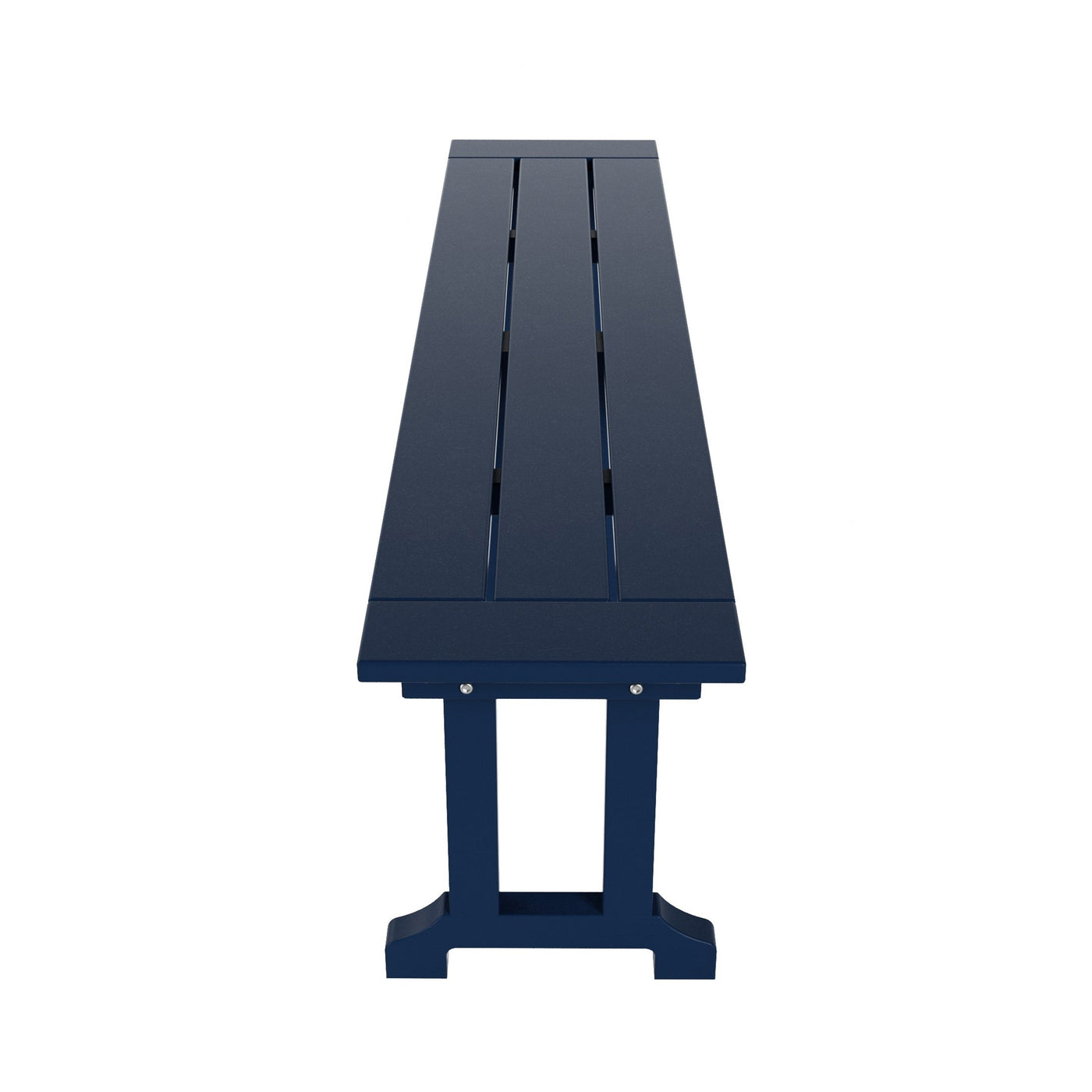 Banc de terrasse extérieur Polytrends Laguna en PEHD toutes saisons 65