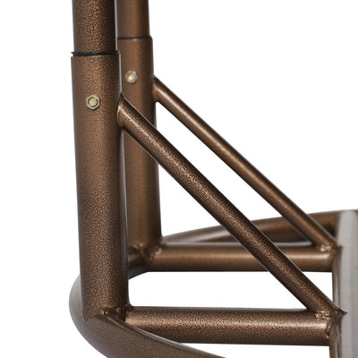 Fauteuil suspendu LeisureMod pour 2 personnes avec support - Chaise longue hamac en rotin et osier pour patio extérieur/intérieur avec coussins