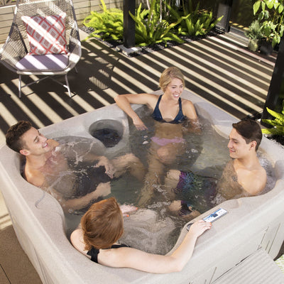 Spa Lifesmart LS100 4 personnes 13 jets 110 V Plug and Play avec éclairage LED sous-marin