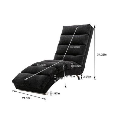 Fauteuil de massage inclinable en lin Intérieur avec télécommande, fauteuil de massage électrique ergonomique, 5 modes