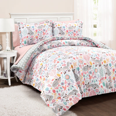 Lush Decor Pixie Fox avec ensemble de draps Kids Back To Campus Couette