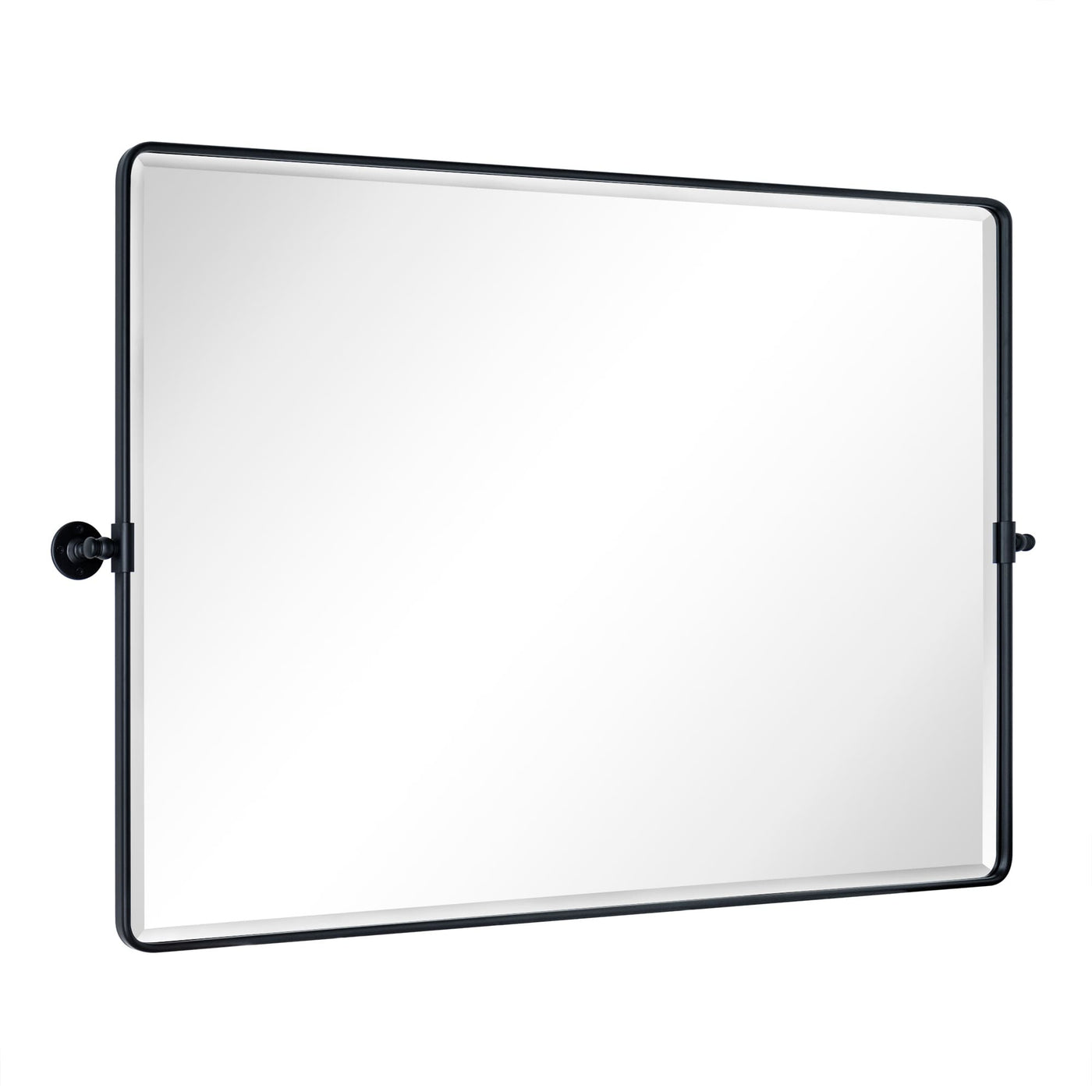 Miroir de salle de bain/de vanité biseauté horizontal TEHOME Lutalo