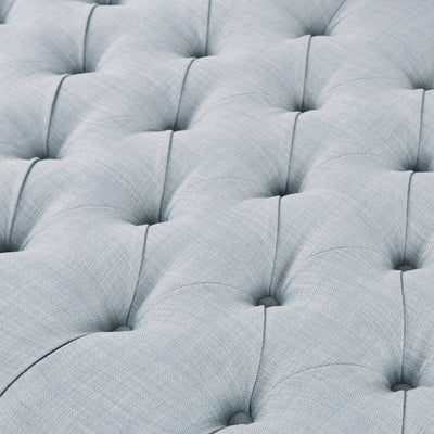 Pouf rembourré touffeté en bois massif Madision Park Chase en forme de planche de surf