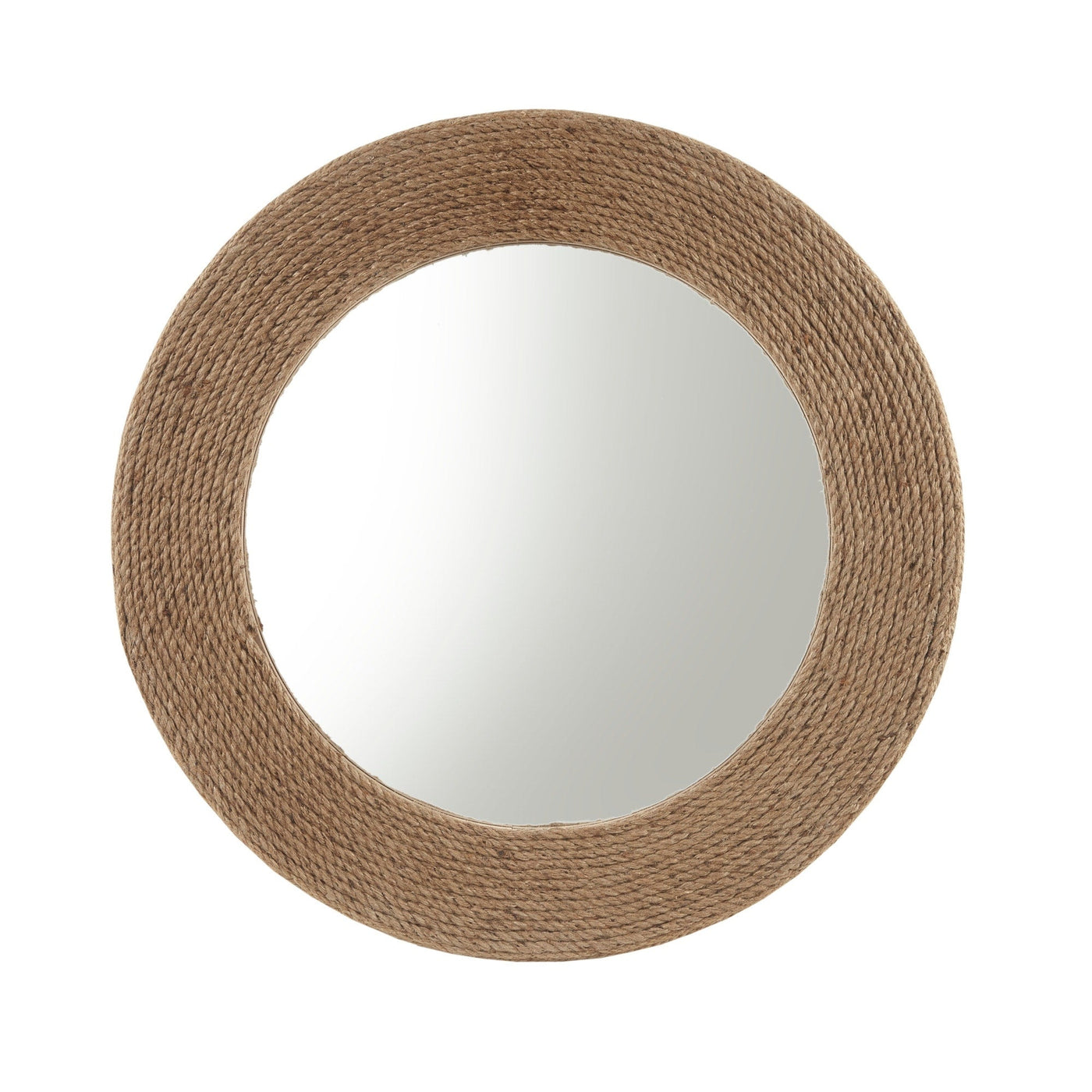 Miroir mural rond en corde de jute naturelle Madison Park Cove 26