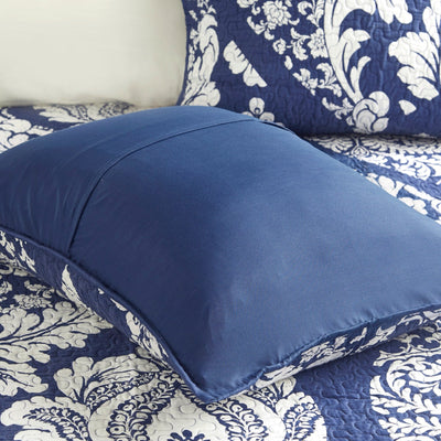 Ensemble de couette en coton imprimé Madison Park Marcella 7 pièces