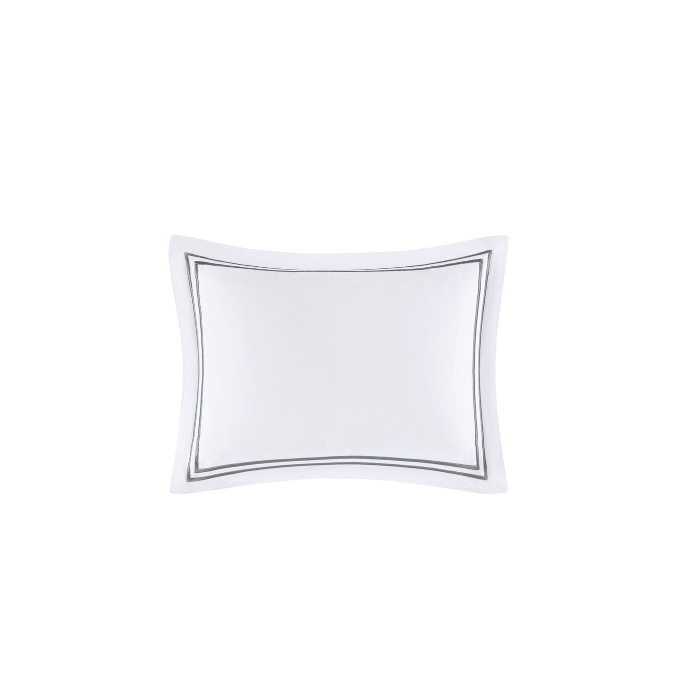 Parure de lit Madison Park Signature 500 fils au pouce carré, 100 % satin de coton brodé, collection de luxe