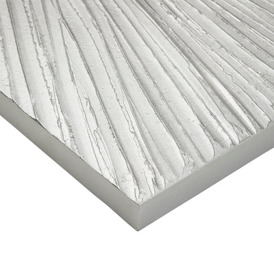 Ensemble de 3 triptyques muraux en résine dimensionnelle peints à la main Madison Park Signature Sunburst