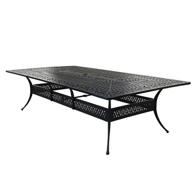 Ensemble de salle à manger Manasquan 13 pièces en aluminium bronze par Havenside Home