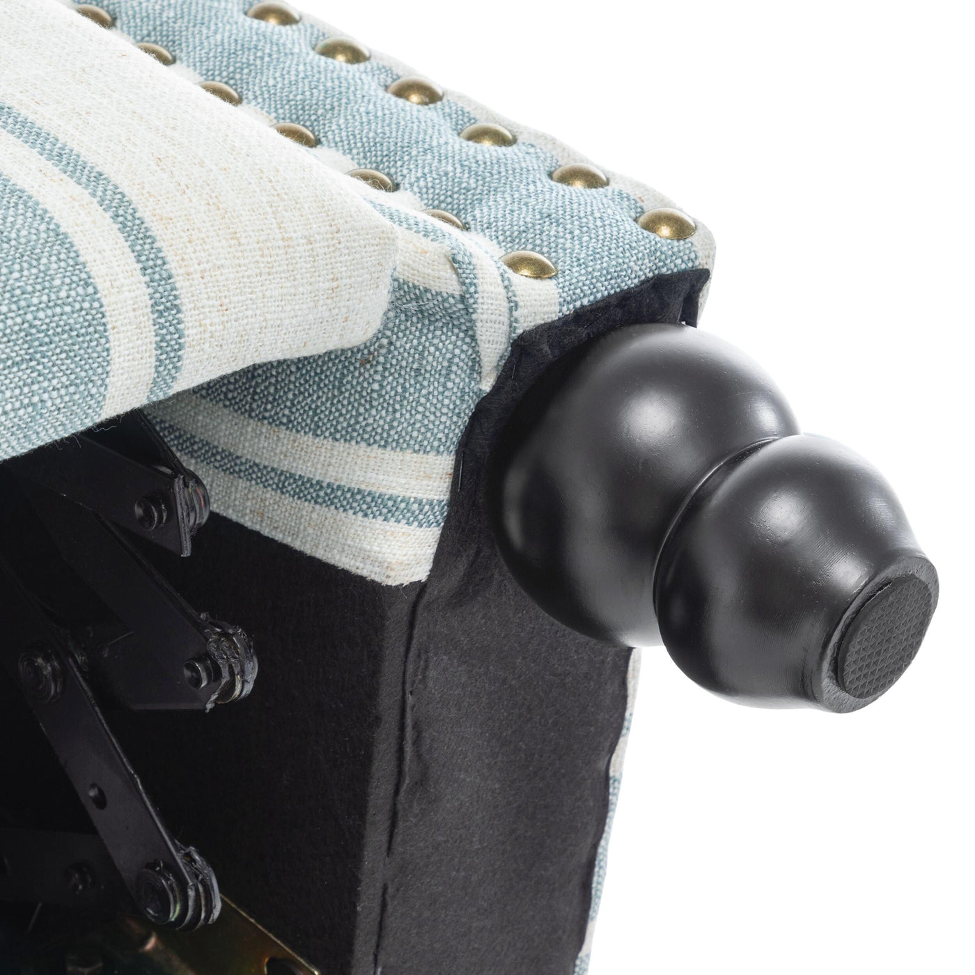 Fauteuils inclinables manuels avec garniture cloutée